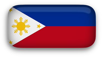 Philippines Flag Clipart Png With Rounded Corners Perspective Shadow