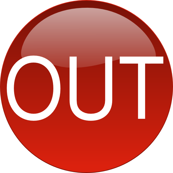 Red Out Clip Art At Clker Com   Vector Clip Art Online Royalty Free