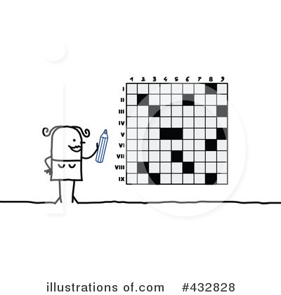 Royalty Free  Rf  Crossword Puzzle Clipart Illustration  432828 By Nl