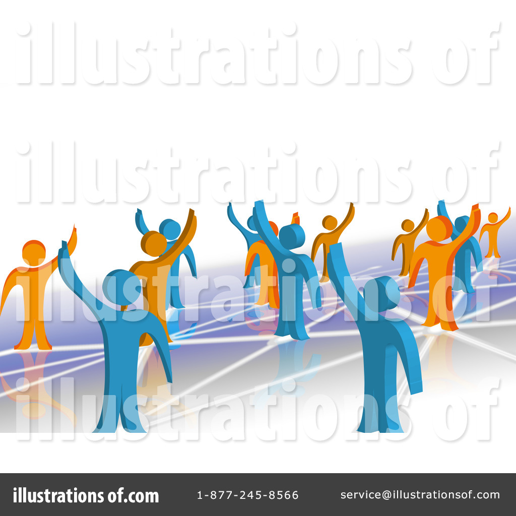 Social Networking Clipart  1111652 By Macx   Royalty Free  Rf  Stock    