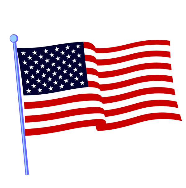 The U S  Flag  Old Glory  Image 3    Free Patriotic American Graphic