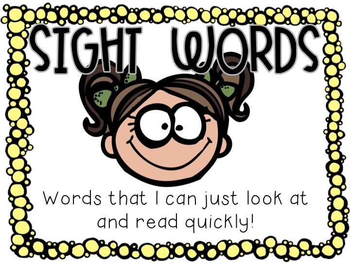 What The Teacher Wants   Sight Words