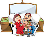 Woman Watching Tv Clipart   Clipart Panda   Free Clipart Images