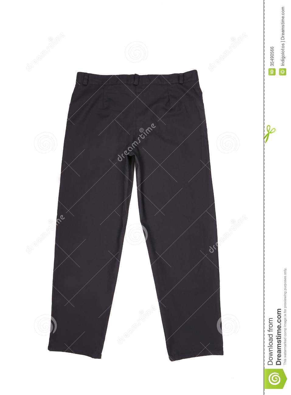 Black Men Trousers Royalty Free Stock Image   Image  35490566