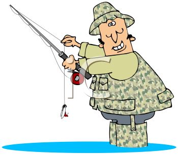 Cartoon Fisherman Clip Art