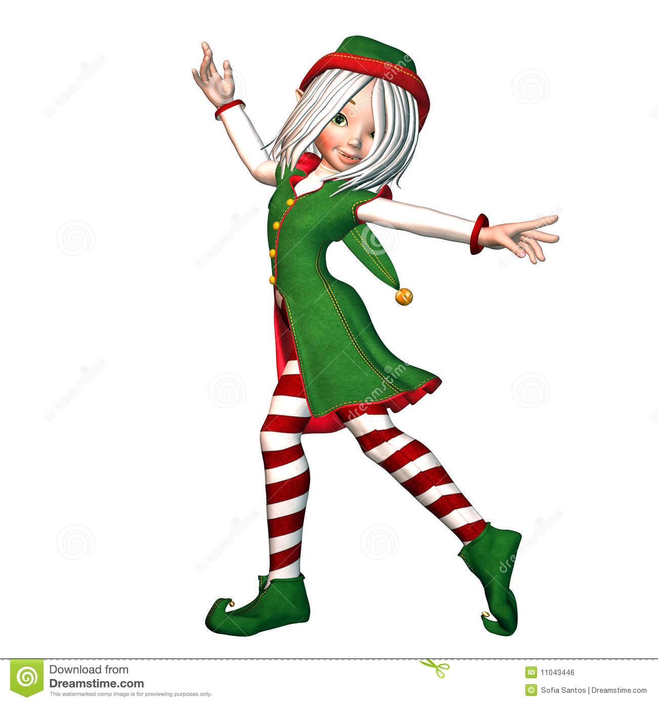 Christmas Elf Royalty Free Stock Image   Image  11043446