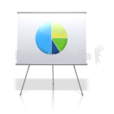 Financial Pie Chart Board   Education And School   Great Clipart For
