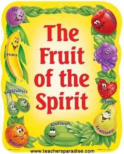 Fruit Of The Spirit Two Sided Decoration From Teachersparadise Com    