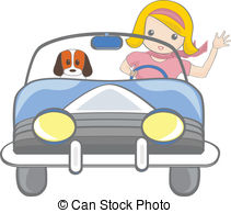 Girl Driving Car   Girl Driving A Car