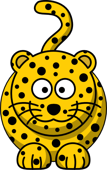 Leopard Clip Art At Clker Com   Vector Clip Art Online Royalty Free