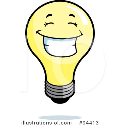 Light Bulb Clipart  94413 By Cory Thoman   Royalty Free  Rf  Stock