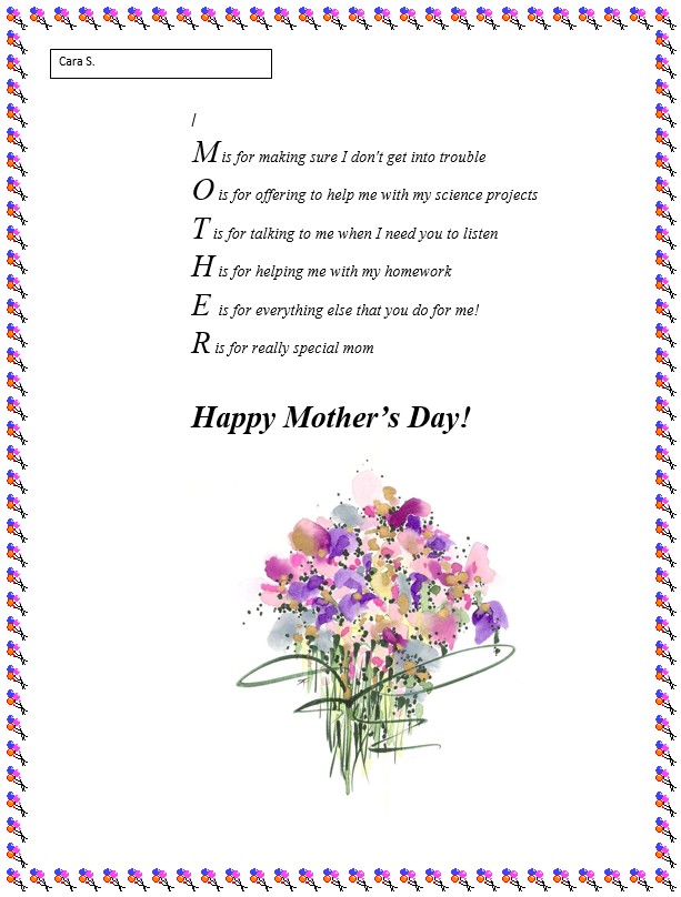 Mother S Day Poem Generator   K 5 Computer Lab Technology Lessons