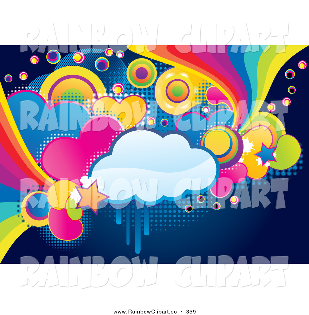 Pin Clouds Rainbow Heart Love Facebook Timeline Cover Covers On