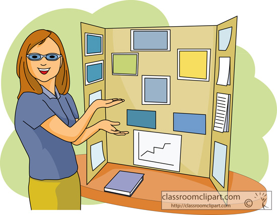 Science   Student Science Fair Project 05   Classroom Clipart