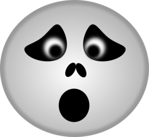 Spooky Ghost Clip Art At Clker Com   Vector Clip Art Online Royalty