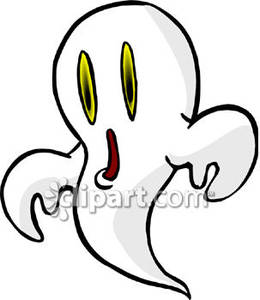Spooky Ghost Royalty Free Clipart Picture Picture