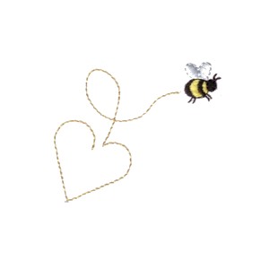 Summer Bumble Bees   Machine Embroidery Designs