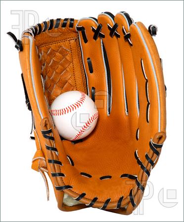 Baseball Gloves Clipart A Baseball Glove And Ball