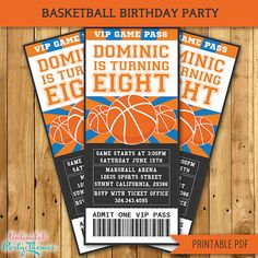 Basketball Birthday Party Invitations On Etsy   12 00 More Basketball    