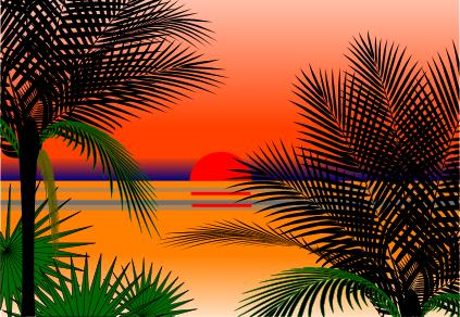 Brigitte Vector Art  Free Clipart Florida Palms Nature Coast