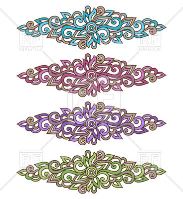 Decorative Elements 29797 Download Royalty Free Vector Clipart  Eps