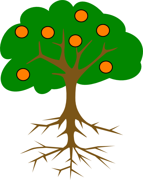 Peach Tree Clip Art The Orange Tree Clip Art