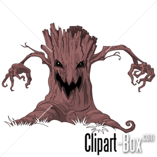 Related Halloween Dead Tree Cliparts