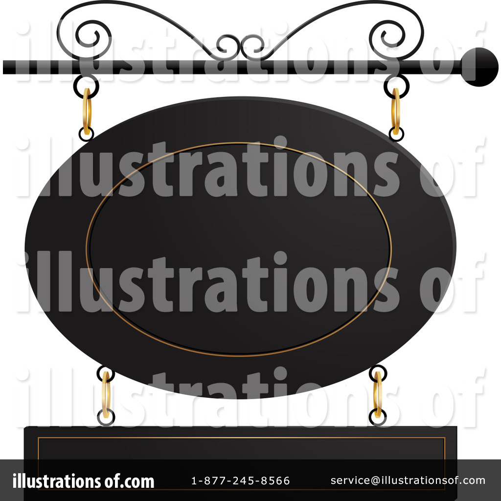 Royalty Free  Rf  Blank Sign Clipart Illustration  436275 By Elaine