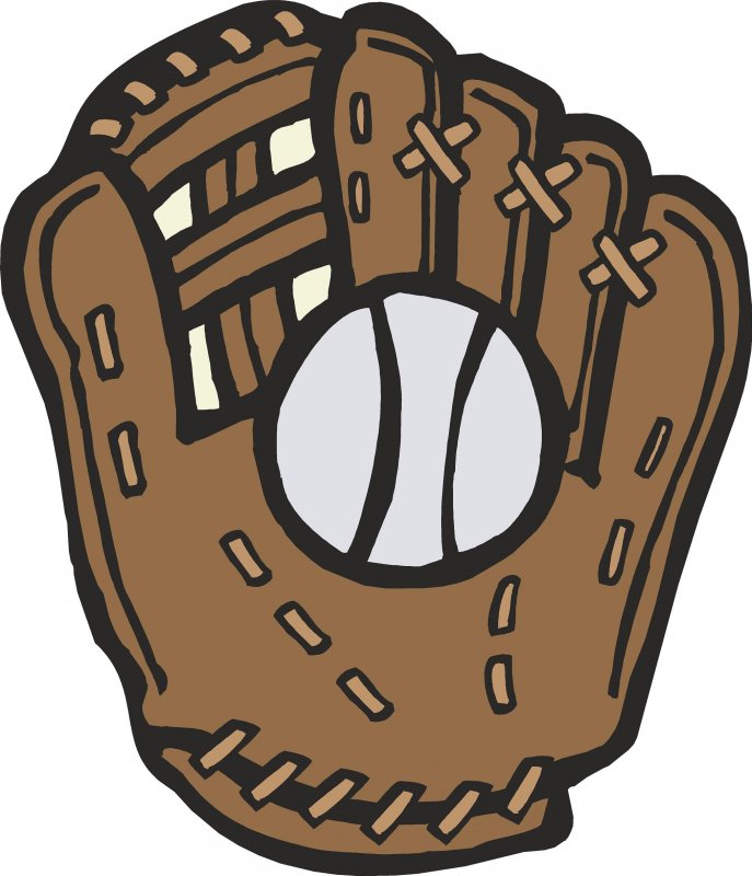 Softball Glove And Ball Clipart Baseball Glove And Ball