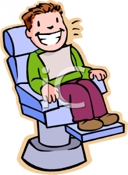      0905 2017 2765 Boy At The Dentist With Clean Teeth Clipart Image Jpg