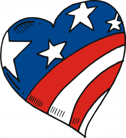 10 Heart Shaped American Flag Free Cliparts That You Can Download To    