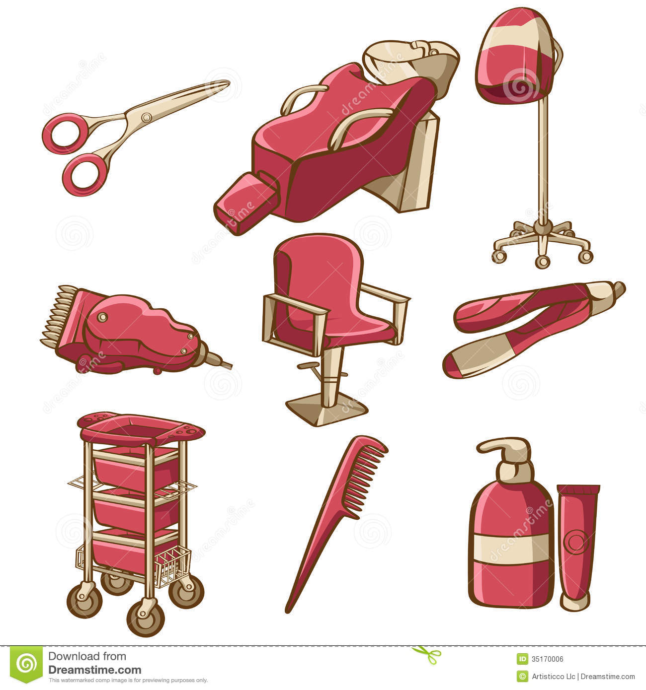 Barber Shop Clippers Clipart