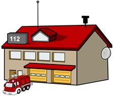 Clip Art Of Houses And Buildings And Places   A Handful Of Graphics  A    