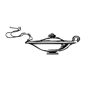 Genie S Lamp Clipart Cliparts Of Genie S Lamp Free Download  Wmf Eps