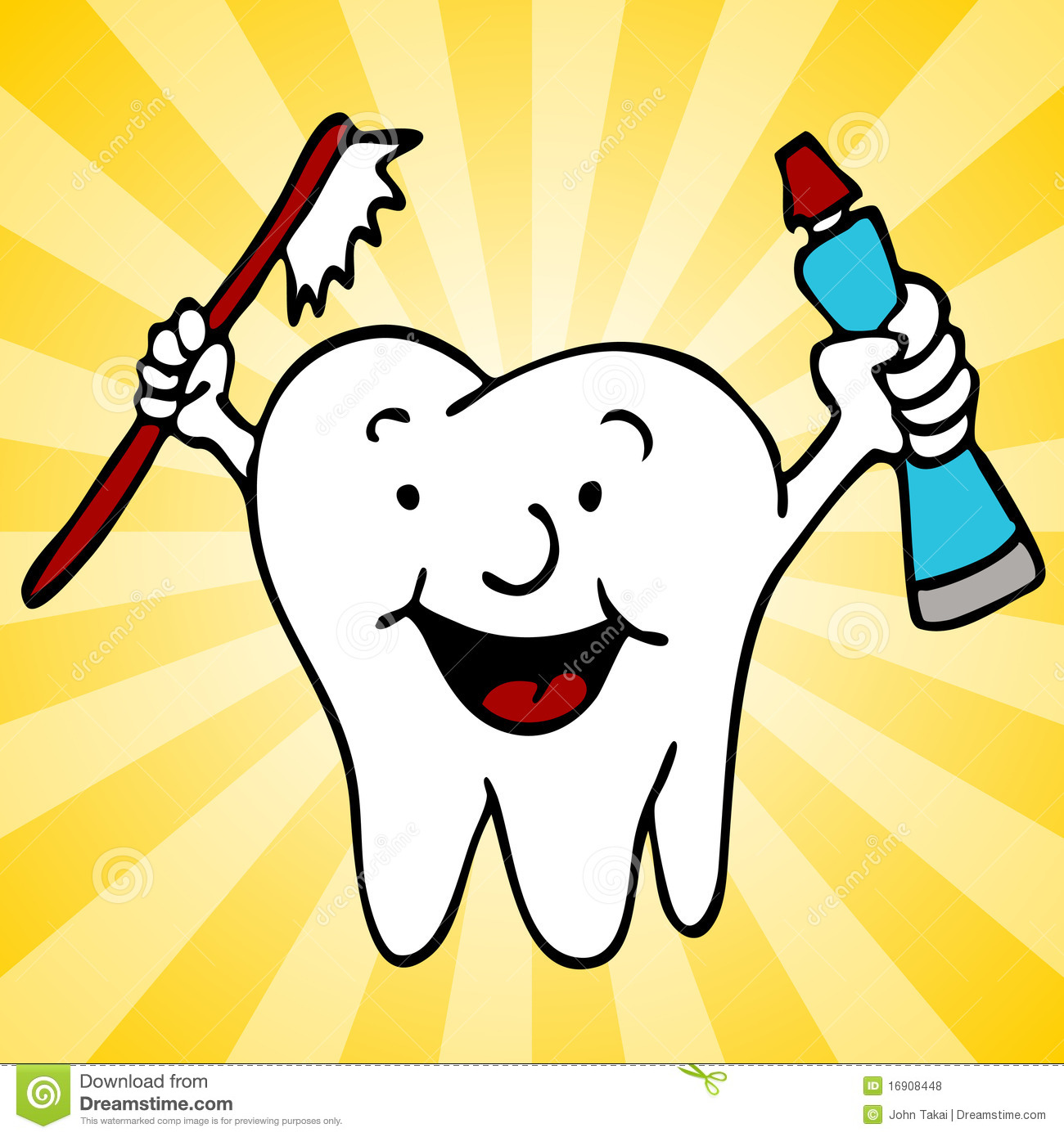 Healthy Clean Teeth Tooth Character Royalty Free Stock Photos   Image    
