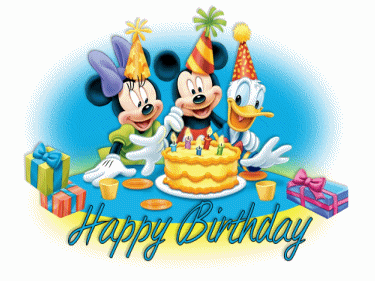 Mickey And Friends    Happy Birthday    Myniceprofile Com