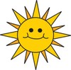 New Weather Clipart Image  Clip Art Illustration Of A Bright Sun With