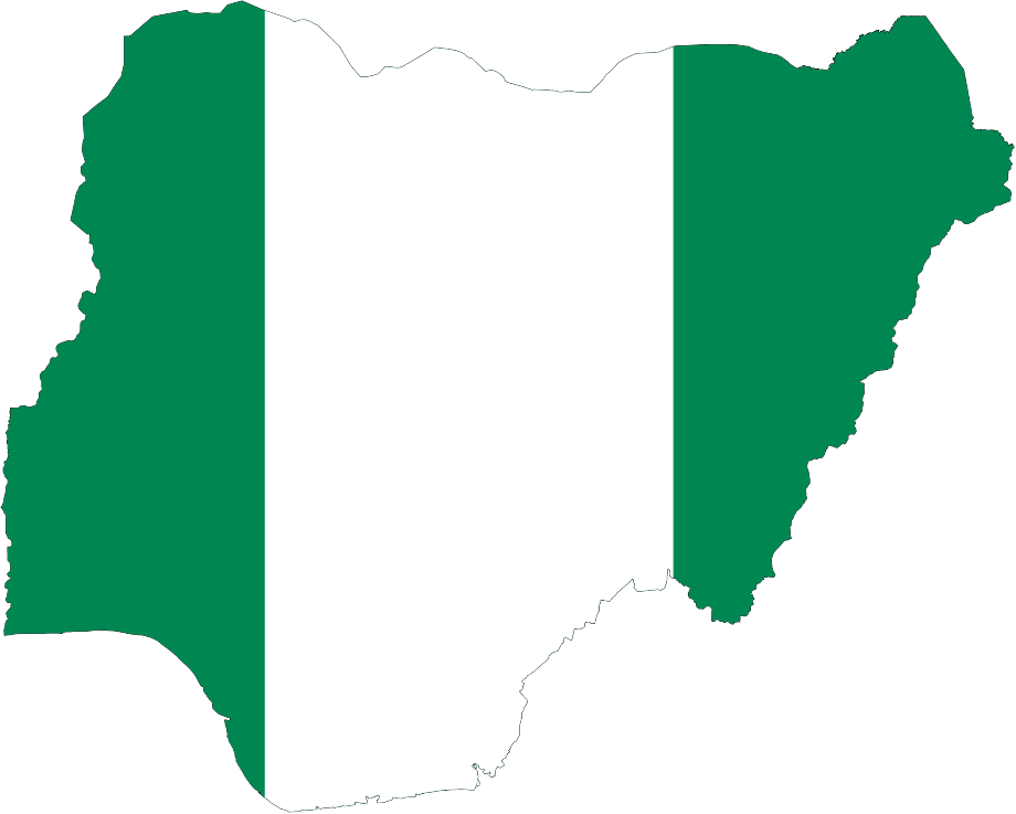 Nigeria Flag 071711  Vector Clip Art