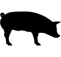Pig Silhouette   Clipart Best