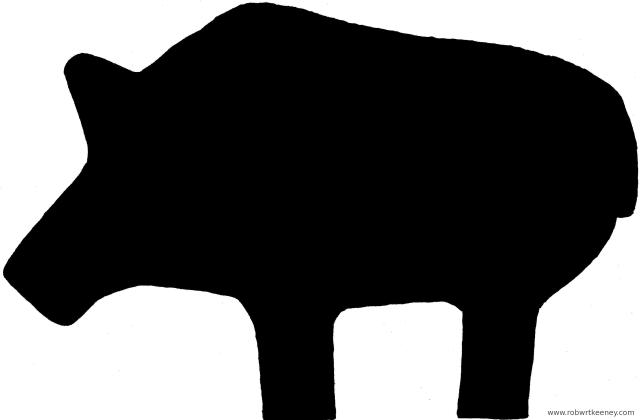 Pig Silhouette   Clipart Best