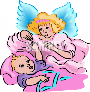 Royalty Free Guardian Angel Clipart