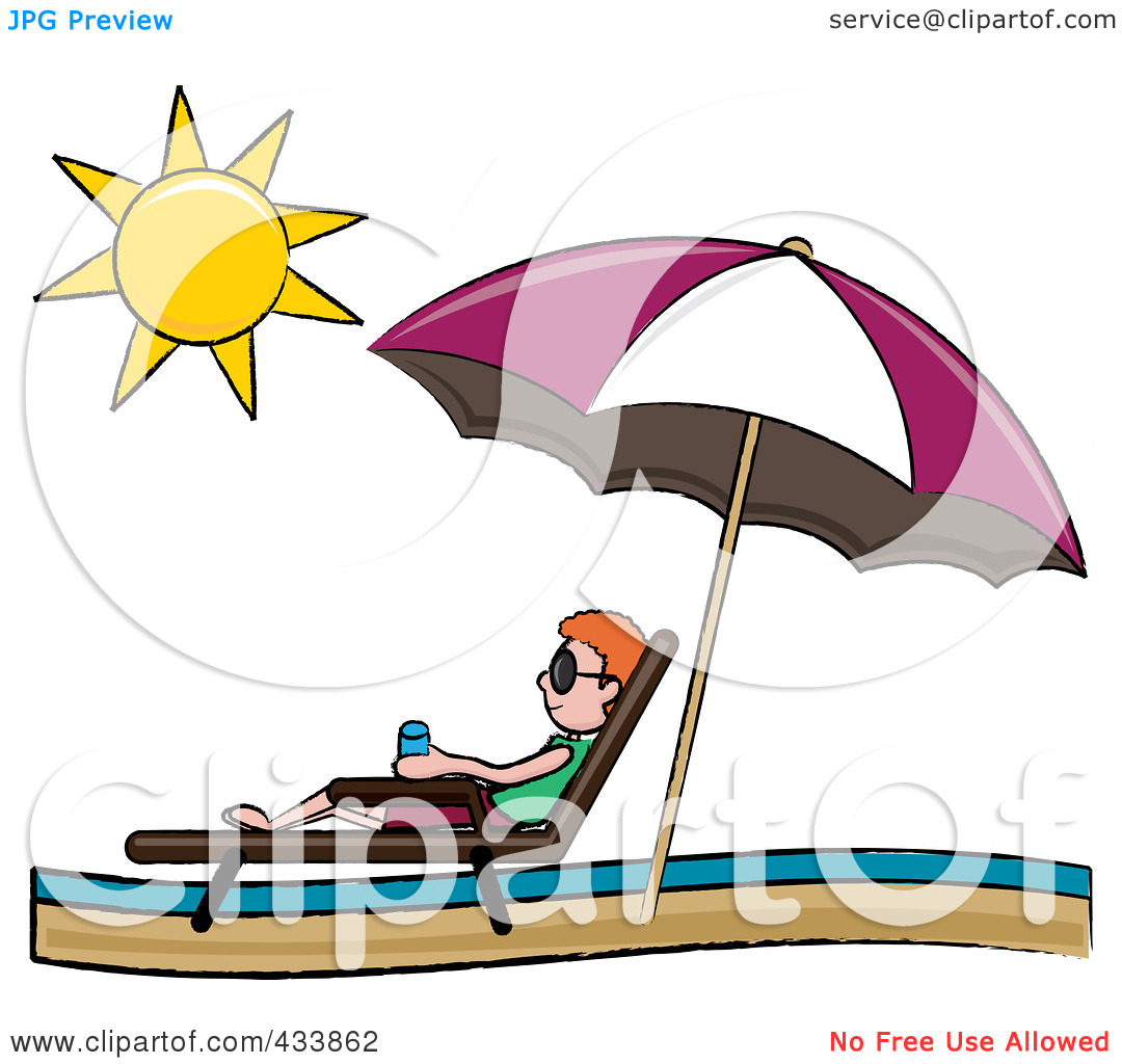 Royalty Free  Rf  Clipart Illustration Of A Red Haired Stick Boy