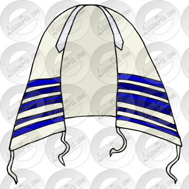 Tallit Picture For Classroom   Therapy Use   Great Tallit Clipart
