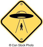 Ufo Ships   Humorous Danger Road Signs For Ufo Aliens   