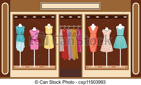 Vectors Of Boutique Womens Clothing Shop   Image Of Womens Clothing    