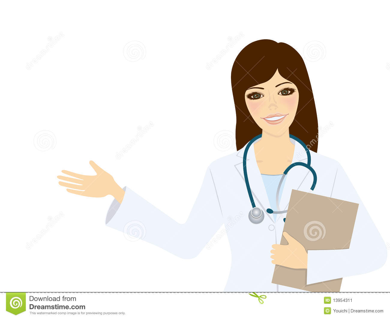 Woman Doctor Stock Image   Image  13954311
