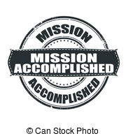 Accomplished Illustrations And Clip Art  581 Mission Accomplished