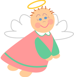 Angel Clipart Baby Angel Girl Gif