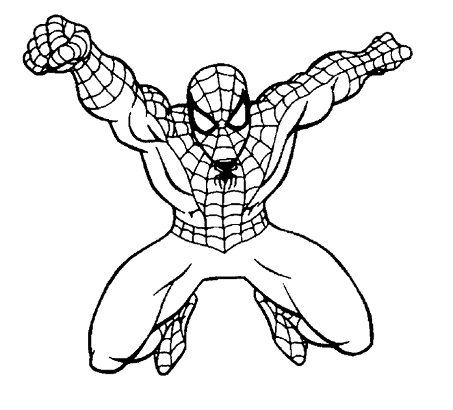 Coloring Pages   Spiderman Coloring Pages