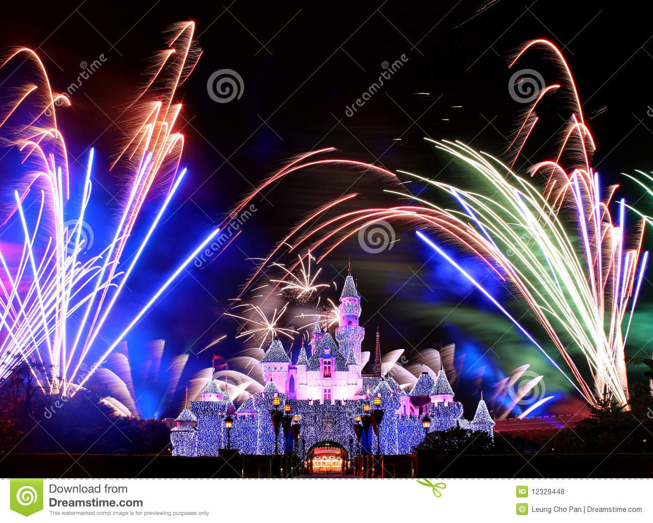 Disney Fireworks Clipart Disneyland Fireworks Editorial